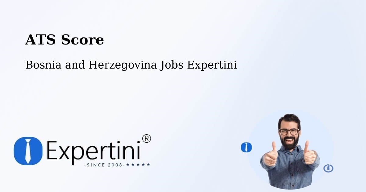 Resume ATS Score & Job Description Match Tool – Šamac - Bosnia and Herzegovina Jobs Expertini